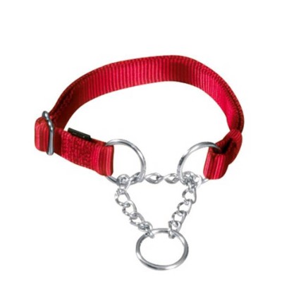 Trixie Premium Choker High-quality nylon strap red size M-L 